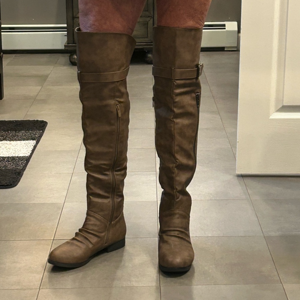 Top Moda Over the Knee Boots - Picture 2 of 15
